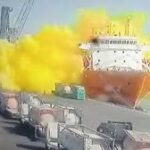 ما هو الغاز الأصفر الذي تسبب في كارثة ميناء العقبة